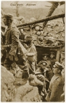 Soldats allemands au créneau